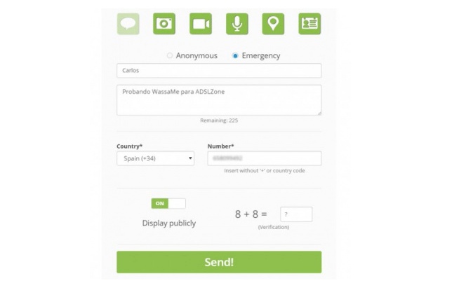 Cómo enviar todo tipo de mensajes de WhatsApp de forma anónima