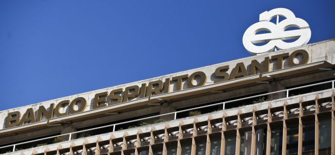 Edificio del BES en Portugal.