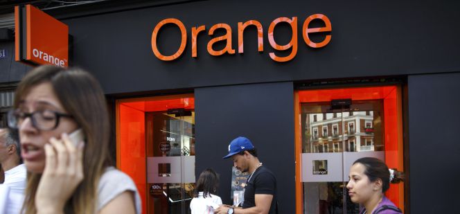 Una establecimiento de Orange en Madrid.