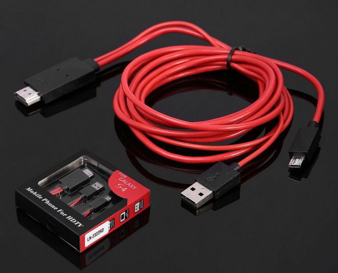 Cable USB compatible con MHL a HDMI
