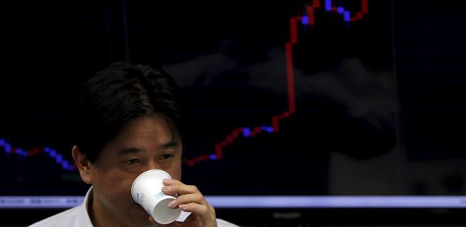 Empleado de una firma de valores en Japón.