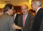 Guindos ‘vende’ optimismo ante el empresariado catalán Guindos ‘vende’ optimismo ante el empresariado catalán