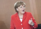 Cónclave de Hollande y Merkel con los grandes grupos Cónclave de Hollande y Merkel con los grandes grupos