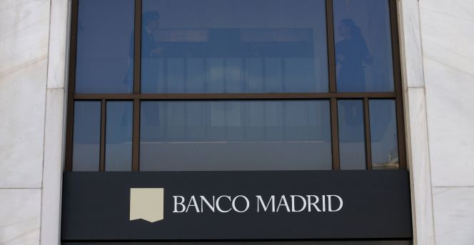 Sede del Banco de Madrid en la plaza de Colón.