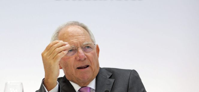 El ministro de Finanzas alemán, Wolfgang Schäuble.