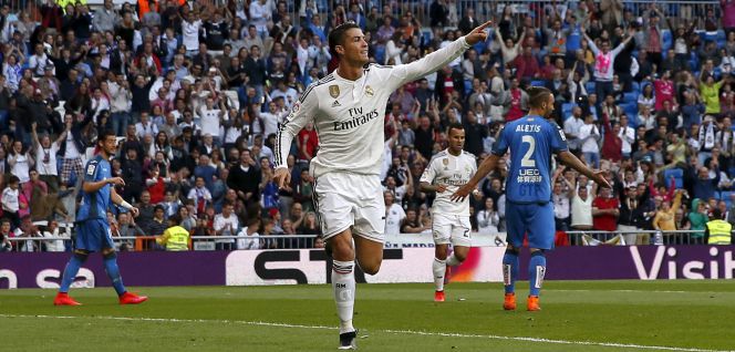 Cristiano Ronaldo, emn una imagen de la temporada pasada.