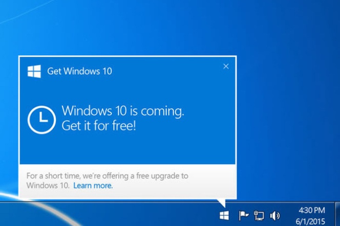 Cómo reservar Windows 10 y que se descargue automáticamente el primer día