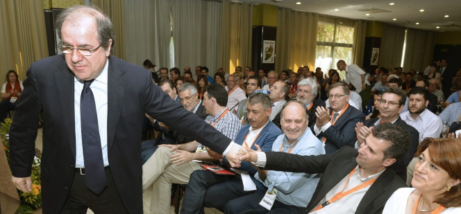 El presidente en funciones de la Junta de Castilla y León, Juan Vicente Herrera.