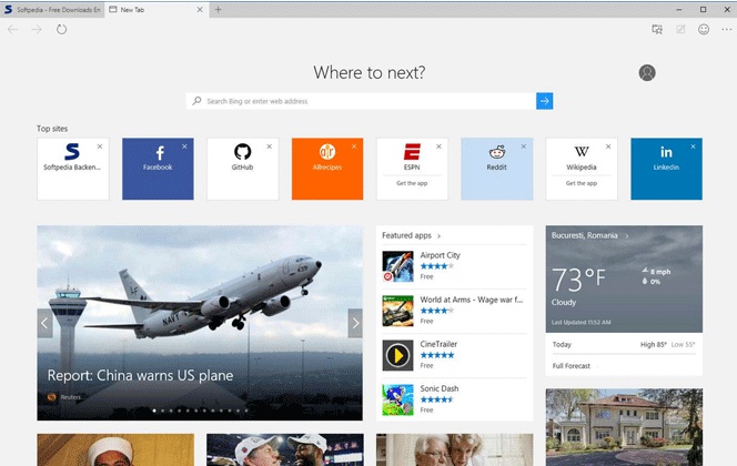 Microsoft Edge finalmente disponible en la ultima versión de Windows 10