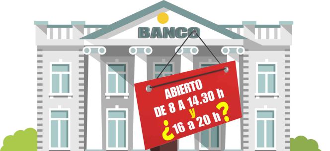 ¿Marcha atrás en la intención de la banca de abrir por la tarde?