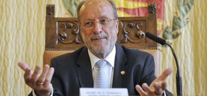 El alcalde en funciones de Valladolid, Javier León de la Riva.