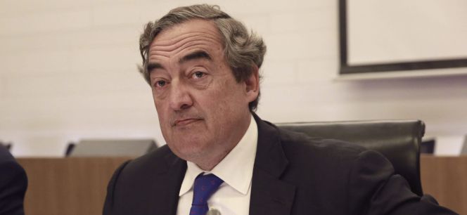 El presidente de la patronal CEOE, Juan Rosell.