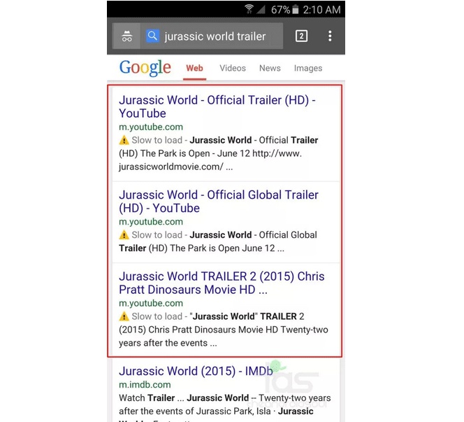 Google avisará de las páginas web que vayan a tardar mucho tiempo en cargar