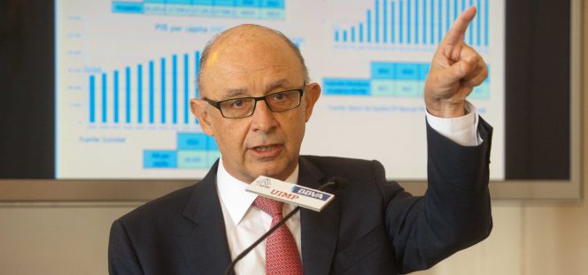 El ministro de Hacienda, Cristóbal Montoro.