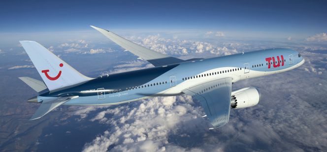 Un Boeing Dreamliner 787-9 operado por TUI.