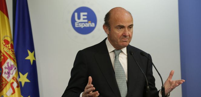 El minstro de Economía, Luis de Guindos.