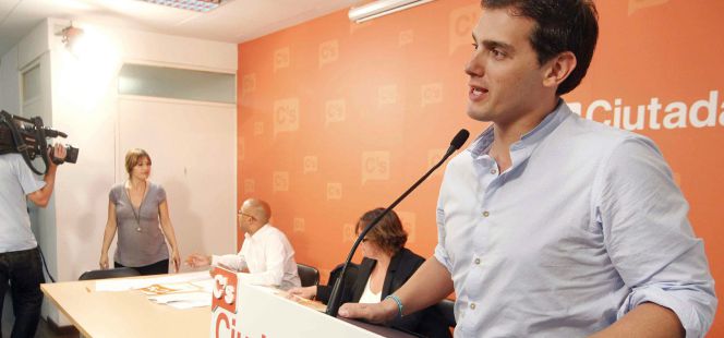 El líder de Ciudadanos, Albert Rivera.
