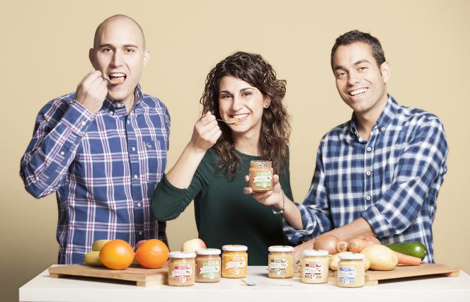 Javier Quintana, Rocío de la Iglesia y Alberto Jiménez, fundadores de Smileat.