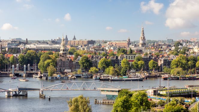 Panorámica de Ámsterdam.