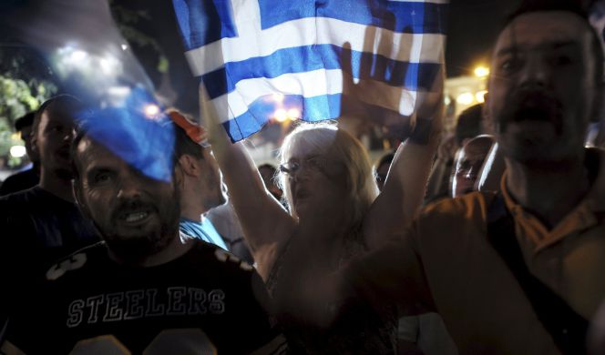 Partidarios del 'no' celebran el resultado del referéndum