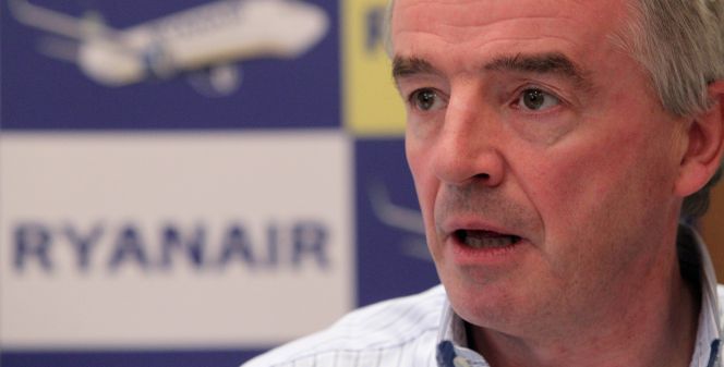 Michael O'Leary, presidente de Ryanair. Juan Lázaro