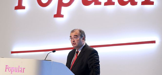 Ángel Ron, presidente de Banco Popular