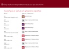 Cómo cambiar la aplicación que abre siempre un tipo de archivo en Windows 8 y Windows 10 Cómo cambiar la aplicación que abre siempre un tipo de archivo en Windows 8 y Windows 10