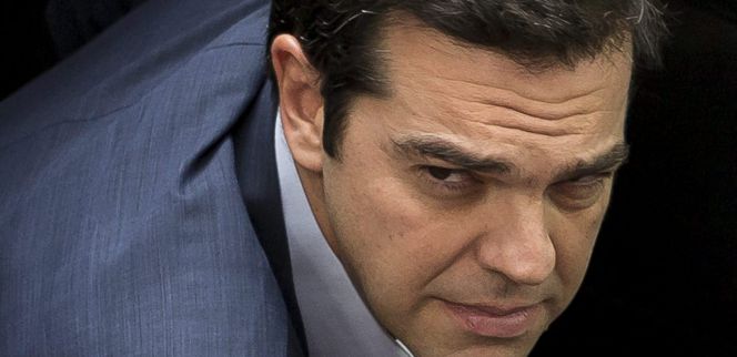 El primer ministro griego, Alexis Tsipras a su llegada a la reunión de los ministros de Economía y Finanzas de la Eurozona en Bruselas (Bélgica).