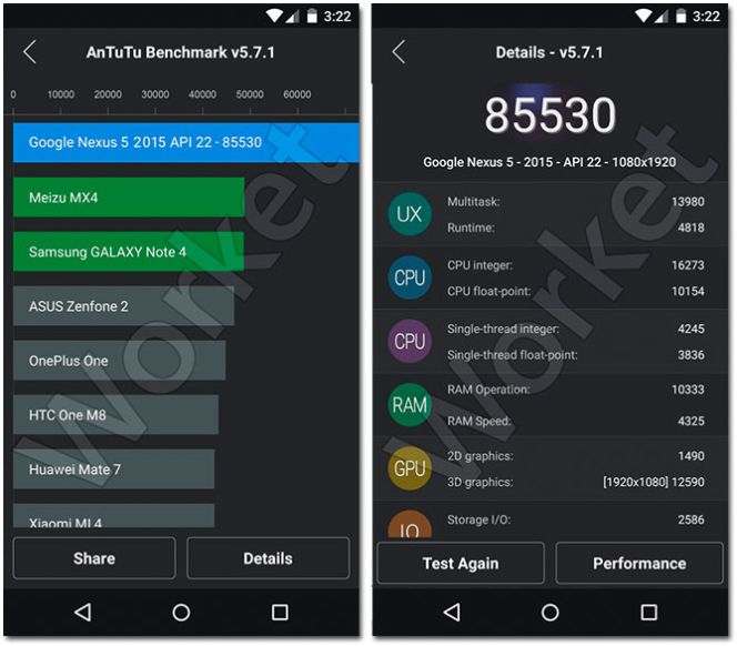 El Nexus 5 (2015) bate todos los récords de rendimiento