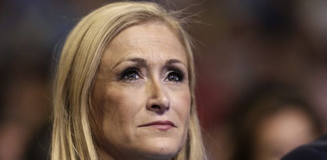La presidenta de la Comunidad de Madrid, Cristina Cifuentes, durante la clausura de la Conferencia Política del PP. EFE