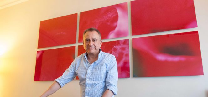 "Con el arte me pasa lo mismo que con el vino"