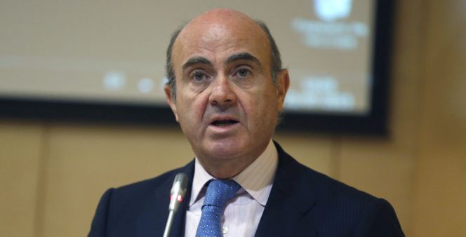 El ministro de Economía y Competitividad, Luis de Guindos,