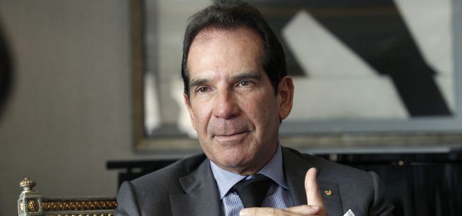 Víctor Vargas, presidente del Banco Occidental de Descuento.