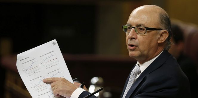 Cristóbal Montoro, ministro de Hacienda.