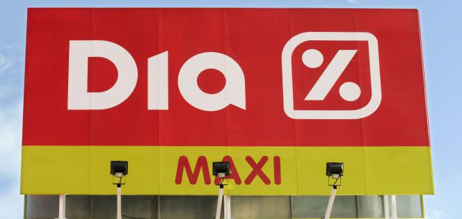 Supermercados DIA gana un 70% menos en la primera mitad de año.