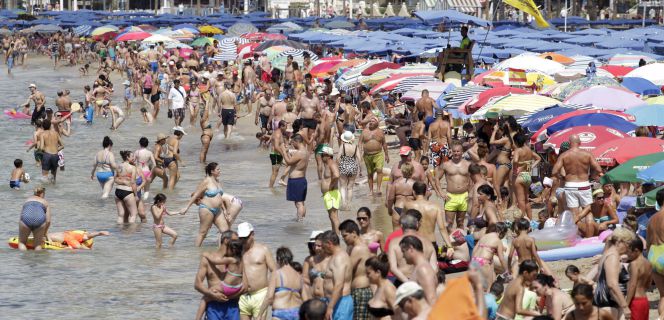 Playa de Benidorm (Alicante)