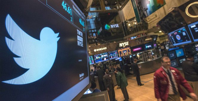 Twitter se desploma un 14,53% en Wall Street