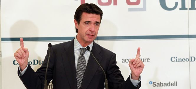 José Manuel Soria, ministro de Industria.