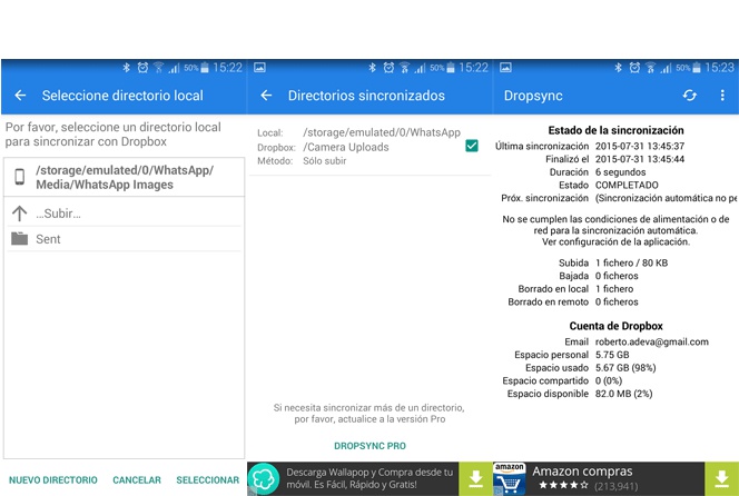 Cómo evitar que las fotos de WhatsApp nos ocupen espacio en el móvil