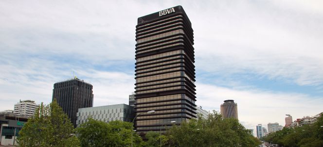 Sede del BBVA en Madrid.