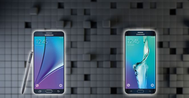 Samsung Galaxy Note 5 y Galaxy S6 edge+