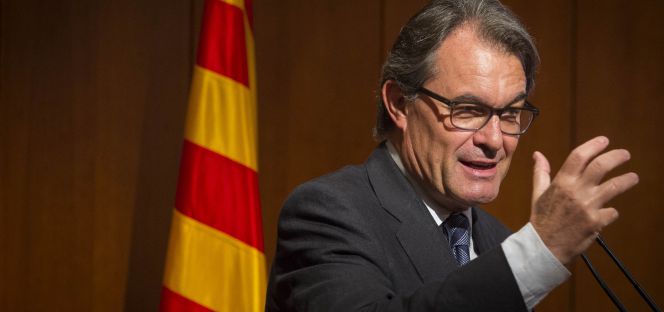 El presidente de la Generalitat Artur Mas.