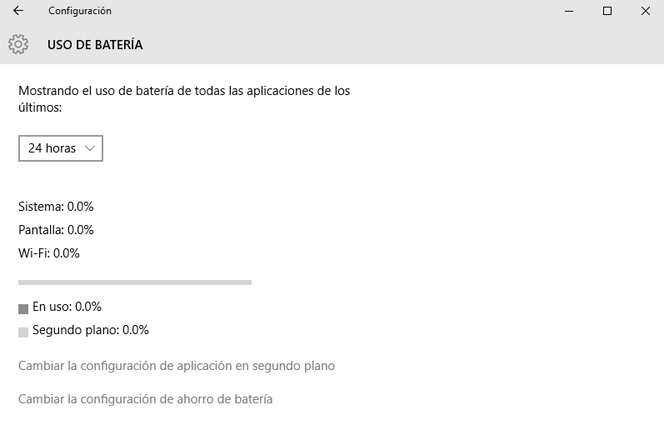 Cómo ahorra energía y aumentar la duración de la batería en Windows 10