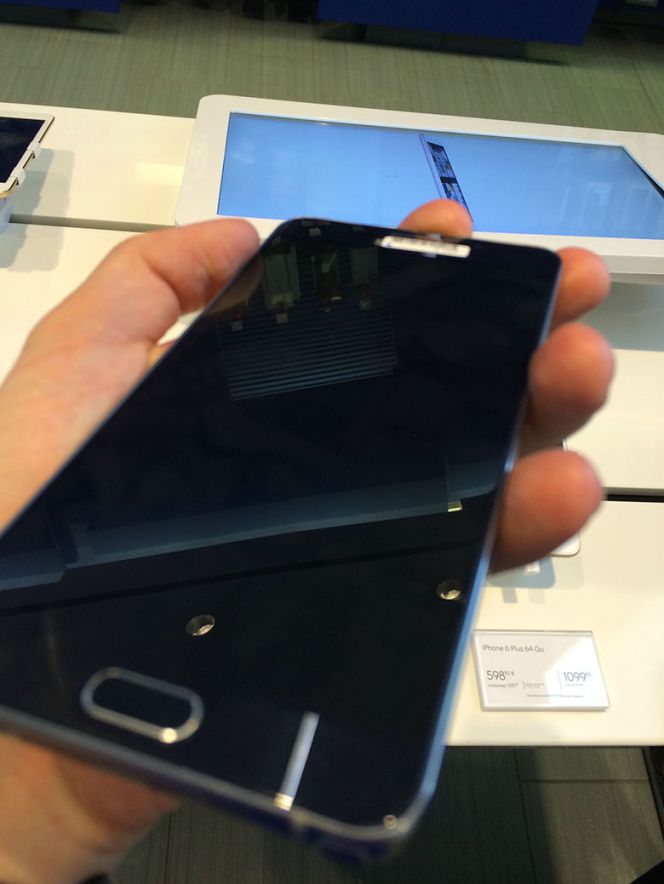 Frontal del Samsung Galaxy Note 5