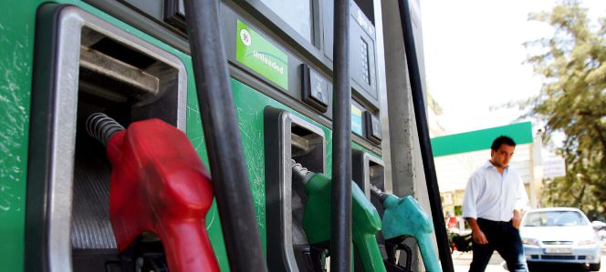 Surtidor de gasolina.