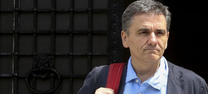 El ministro griego de finanzas, Euclides Tsakalotos