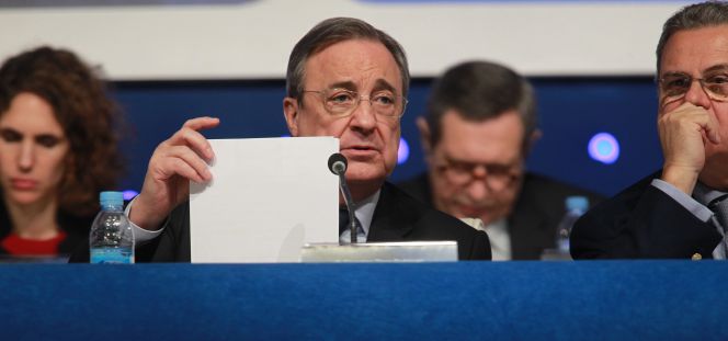 Florentino Pérez, presidente de ACS.