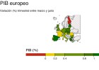 El parón en Alemania y Francia lastra a la UE El parón en Alemania y Francia lastra a la UE