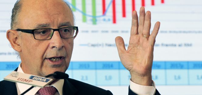 El ministro de Hacienda, Cristóbal Montoro