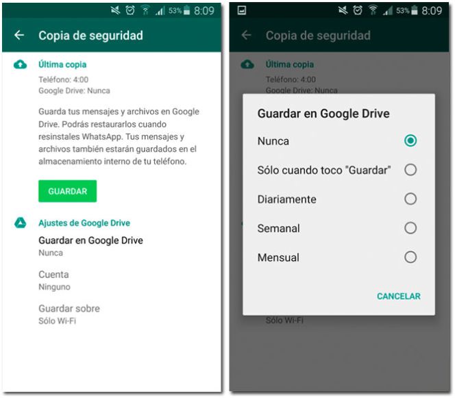 Ya no perderás las conversaciones de WhatsApp si cambias de móvil gracias a Google Drive